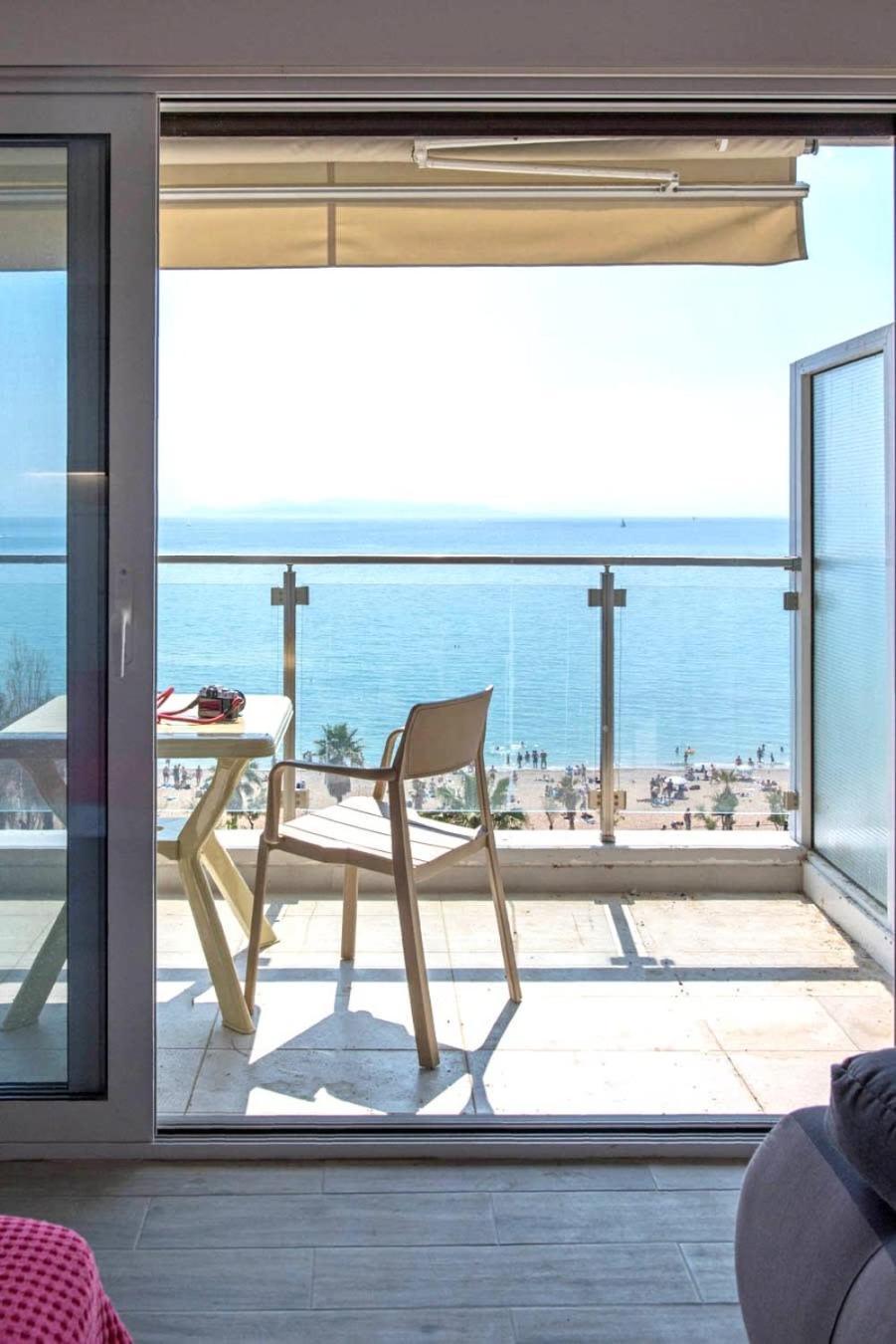 Breathtaking Seaview Studio In Athenian Riviera Exterior photo